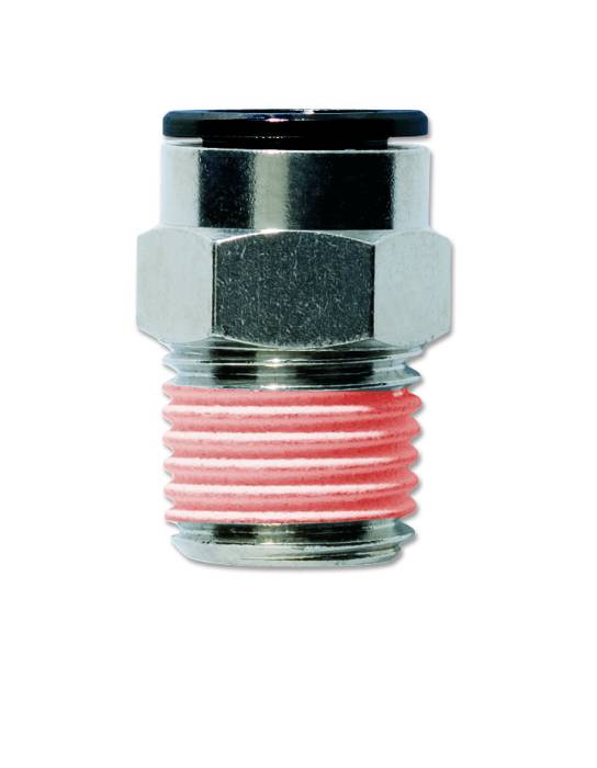 Straight conical male connector
