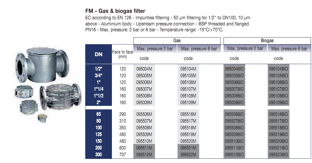 filtru gaz, accesorii echipamente gaz, echipamente gaz, filtru gaz cu filet, gas filter
