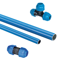 pipes and accessories for compressed air distribution